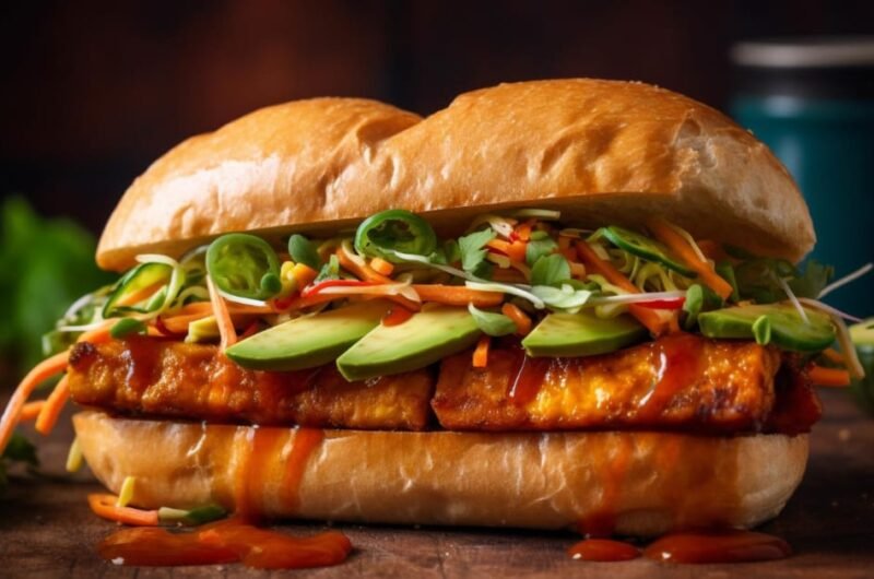 Crispy Hot Honey Chicken Sandwich