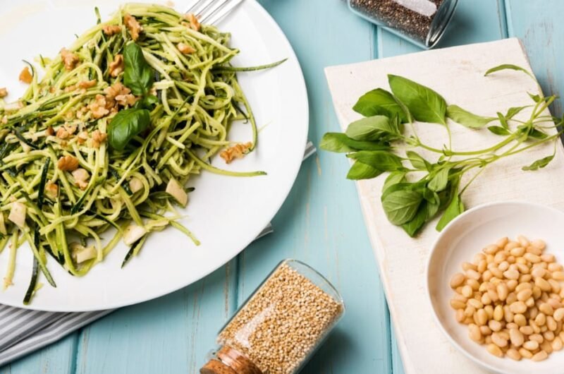 Zucchini Noodle Pasta Recipe – Healthy Low-Carb Choice
