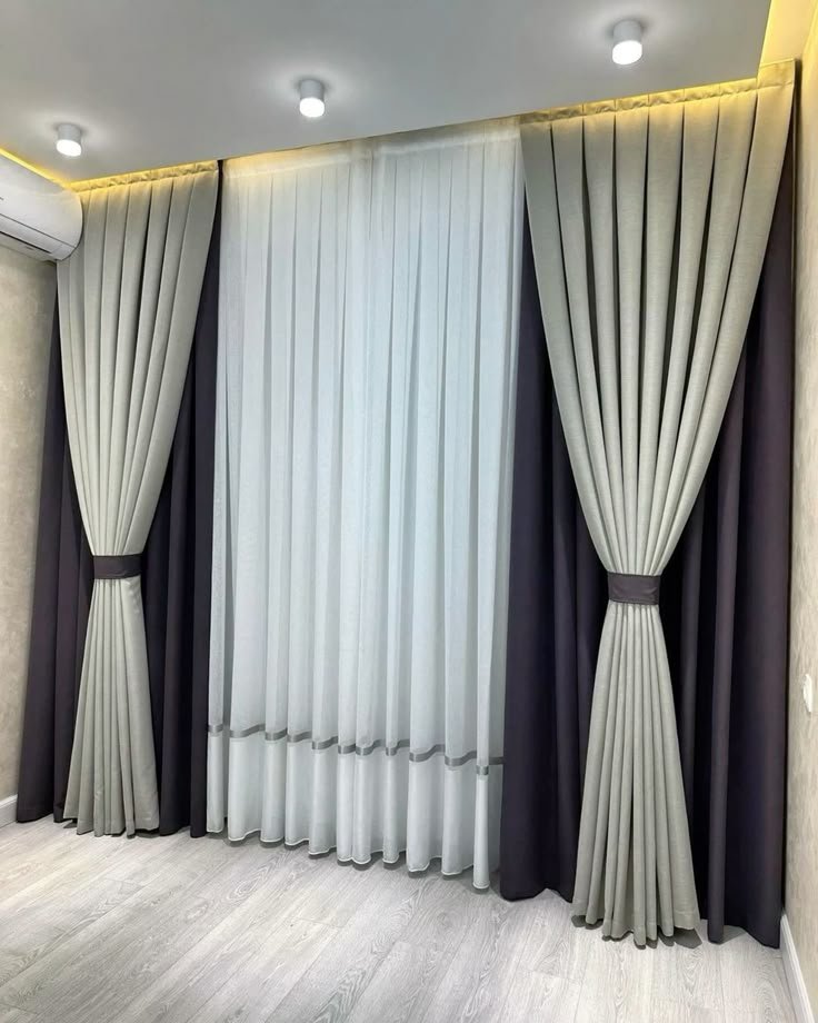 Decorative modern curtain style