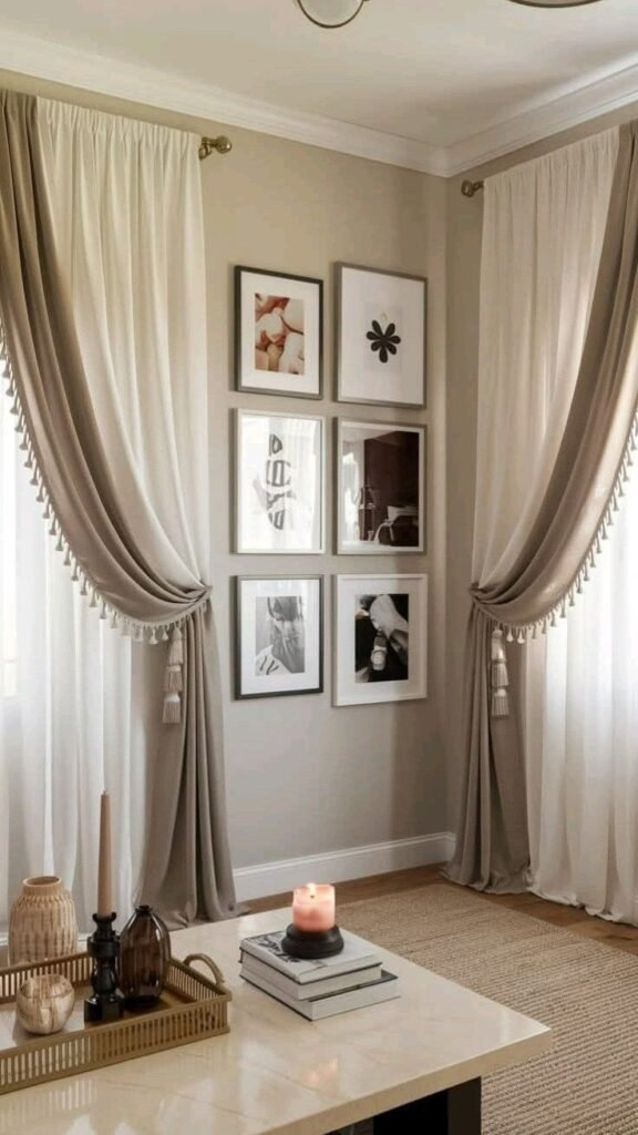 Modern curtain design inspiration