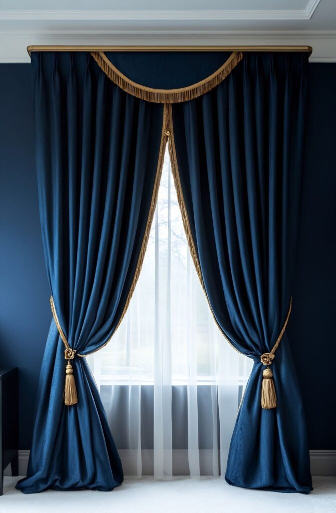 Contemporary curtain design for home