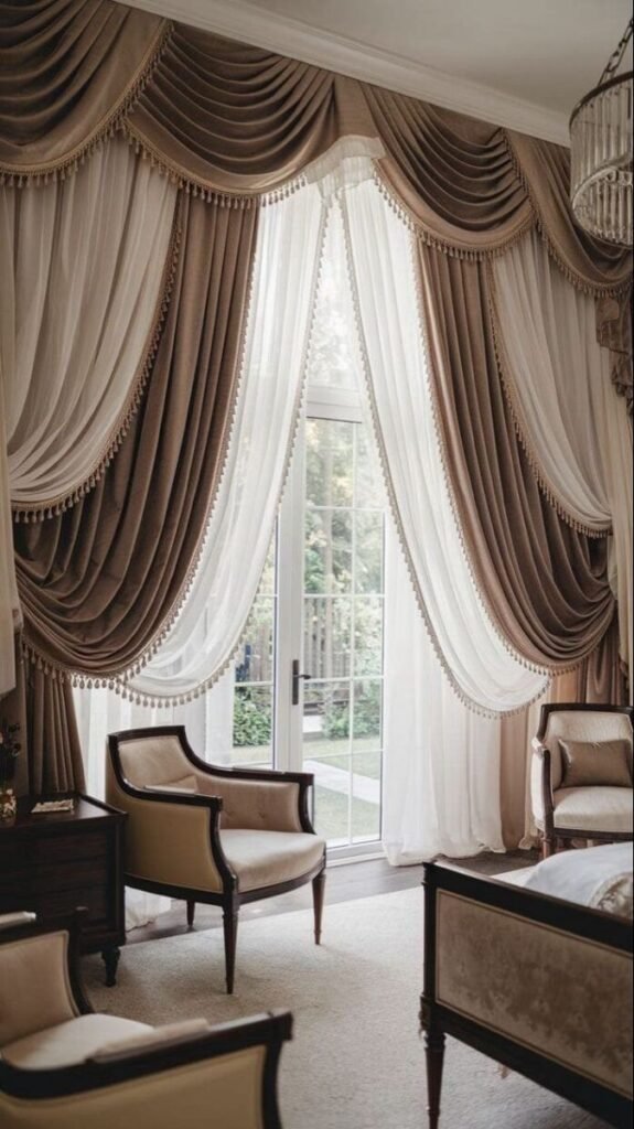Minimalist curtain design for home
