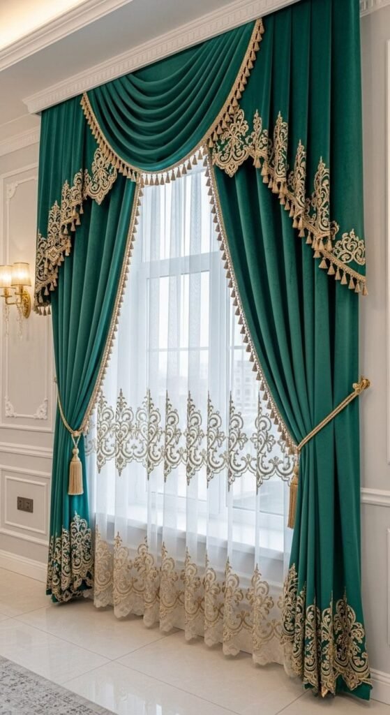 Arabian curtain design