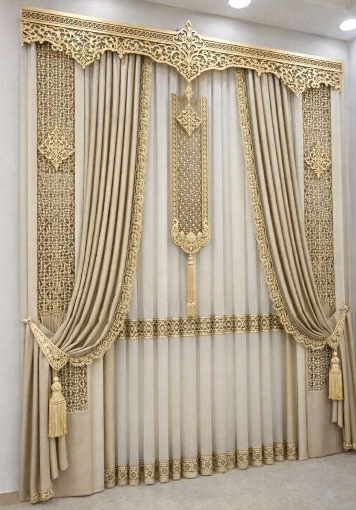Arabian curtain décor inspiration