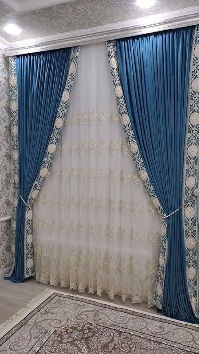 Arabian curtain styling idea