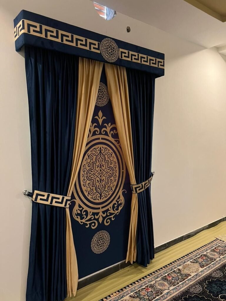 Modern Arabian curtain design