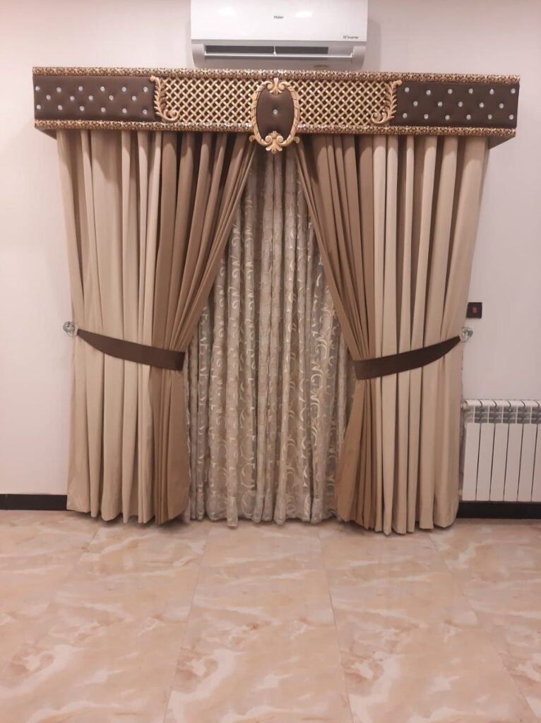Elegant Arabian window curtain