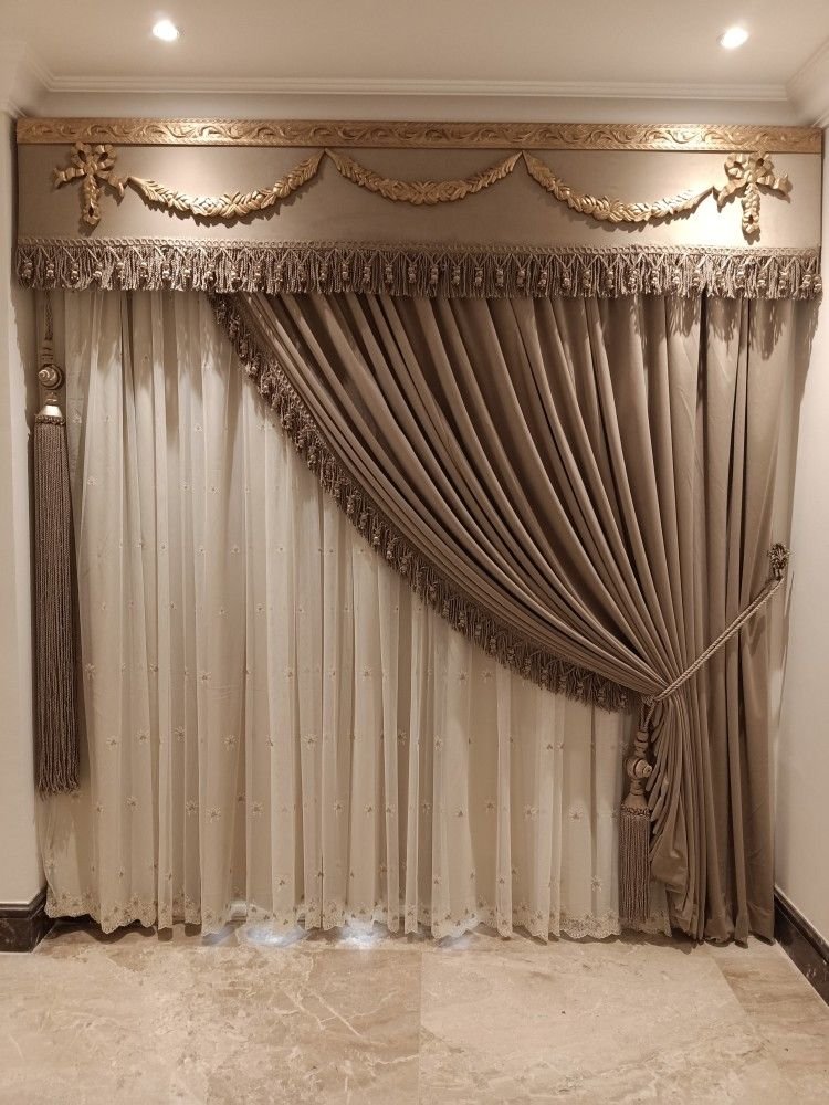 Arabian curtain décor idea