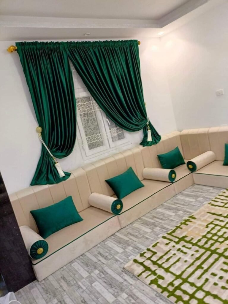 Arabian curtain for modern interiors