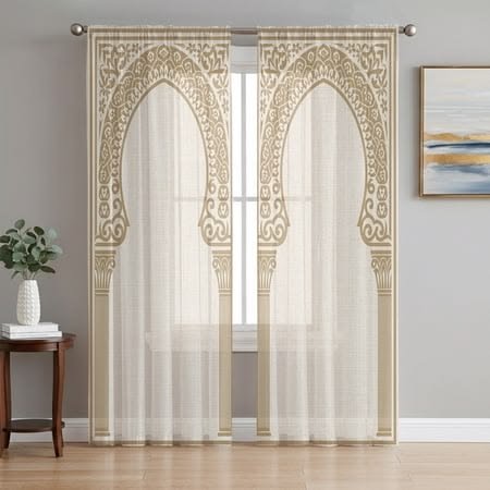 Contemporary Arabian curtain