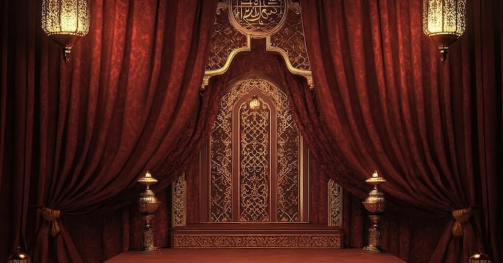 arabian curtain designs