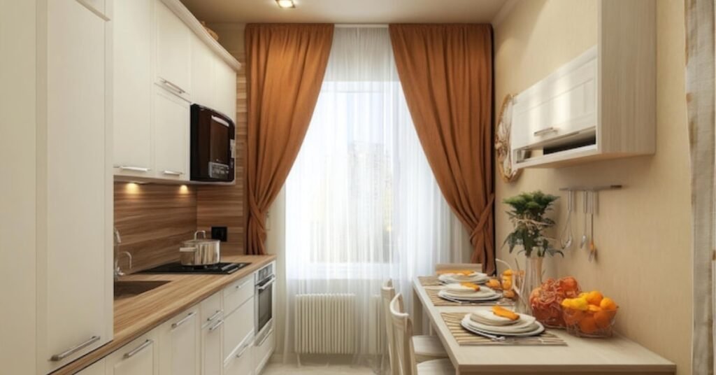 curtain design for kitchen