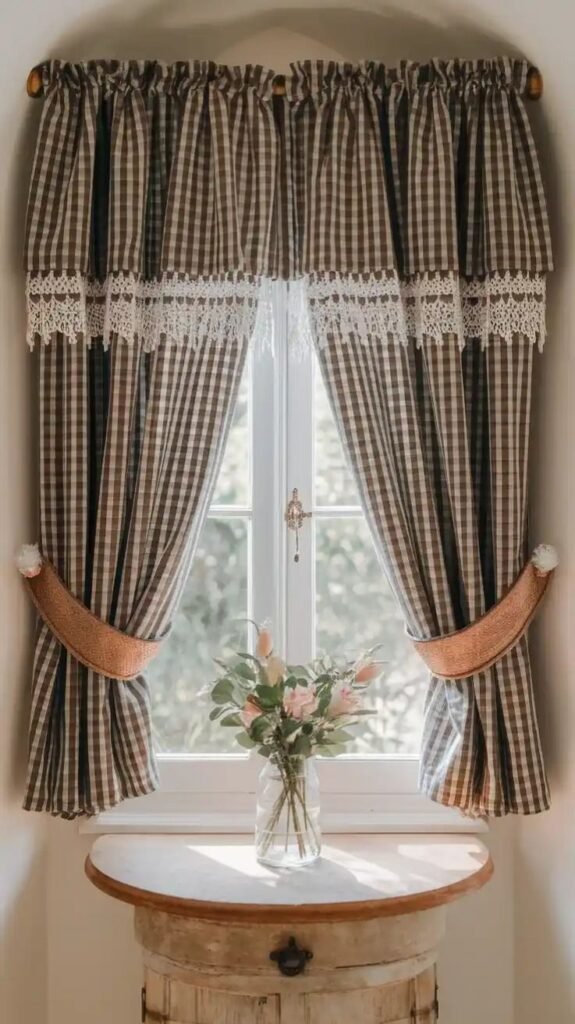 Stylish kitchen curtain inspiration