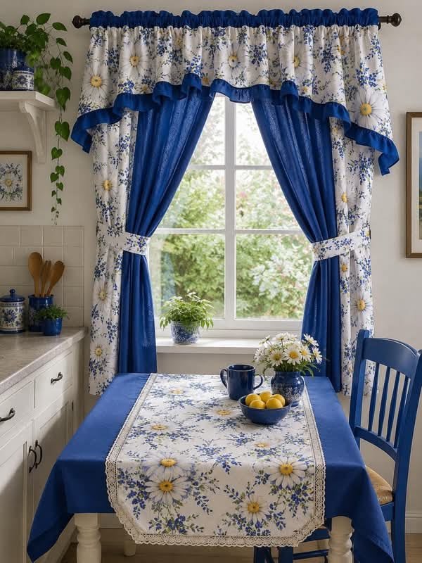 Beautiful kitchen window styling