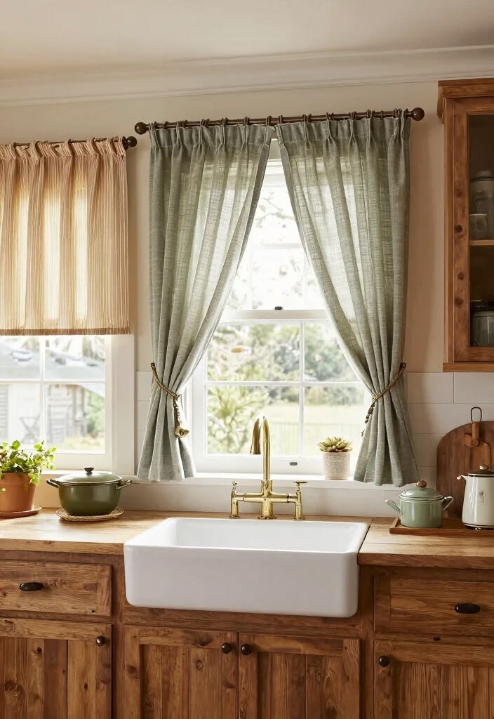 Kitchen curtain inspiration