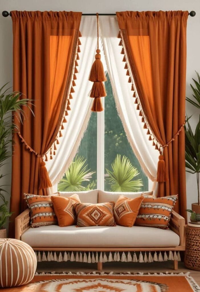 Modern window curtain design