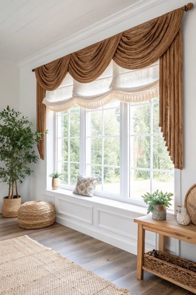 Modern window curtain inspiration