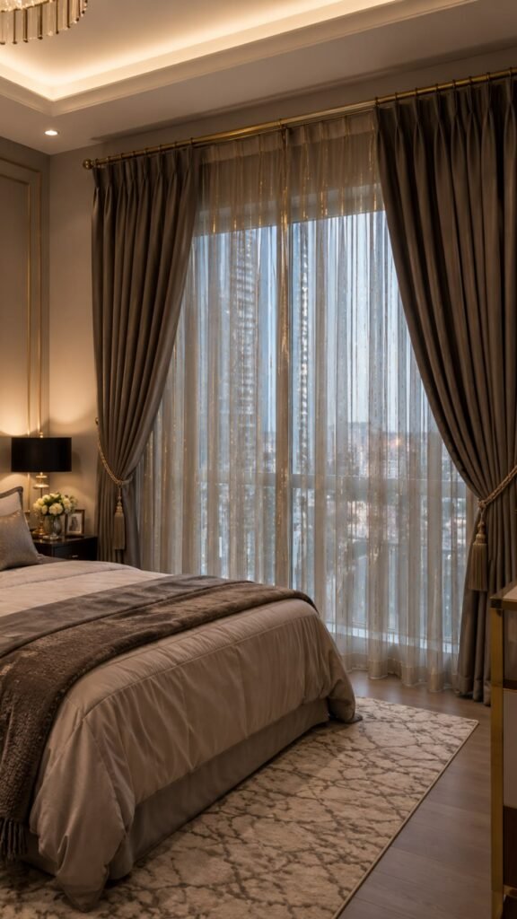 Elegant home curtain design