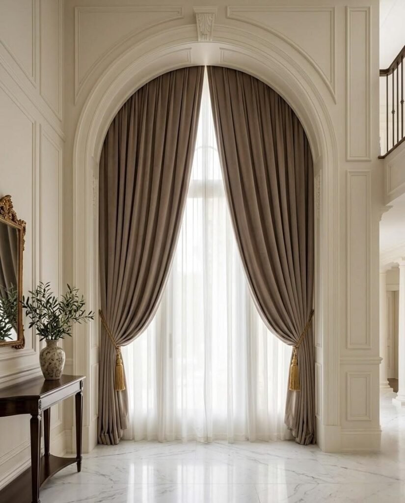 Contemporary curtain collection