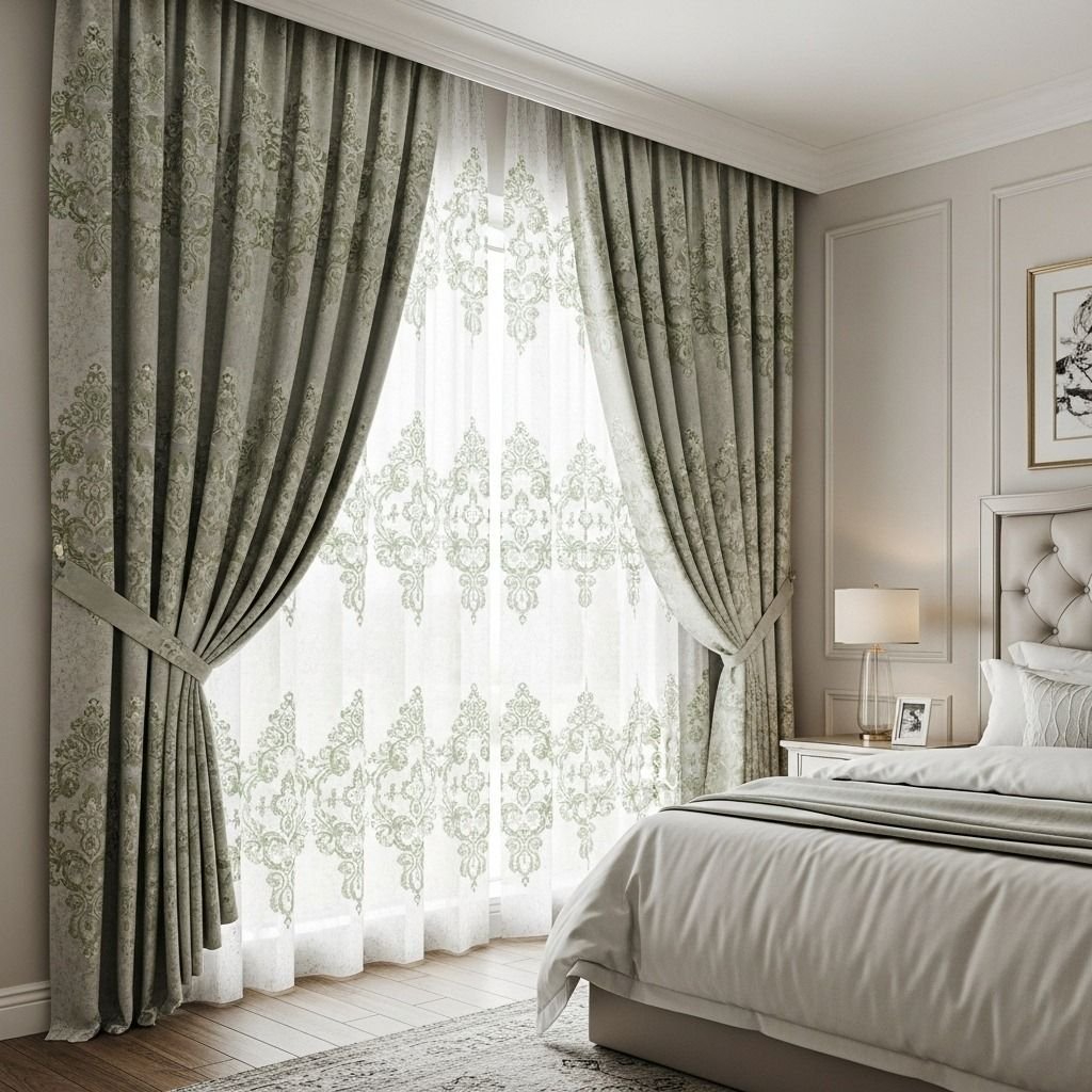 Beautiful home window décor