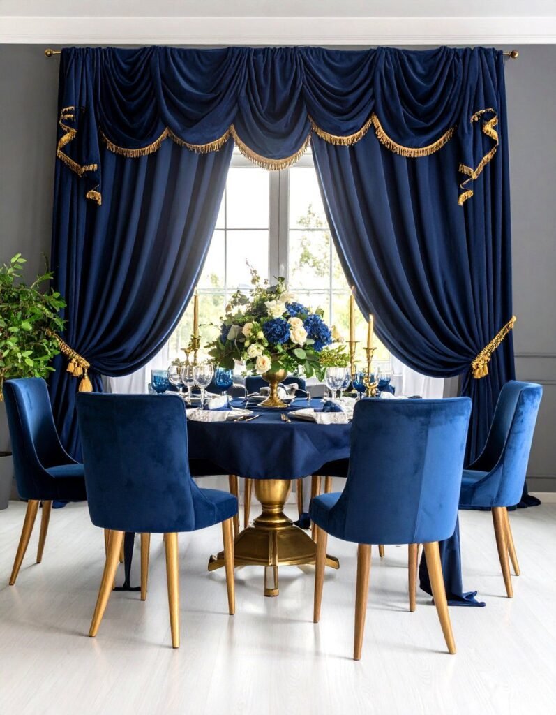 Modern window treatment idea