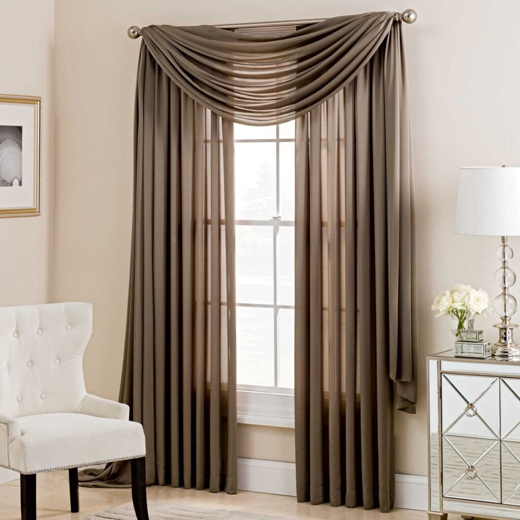 Modern window curtain design