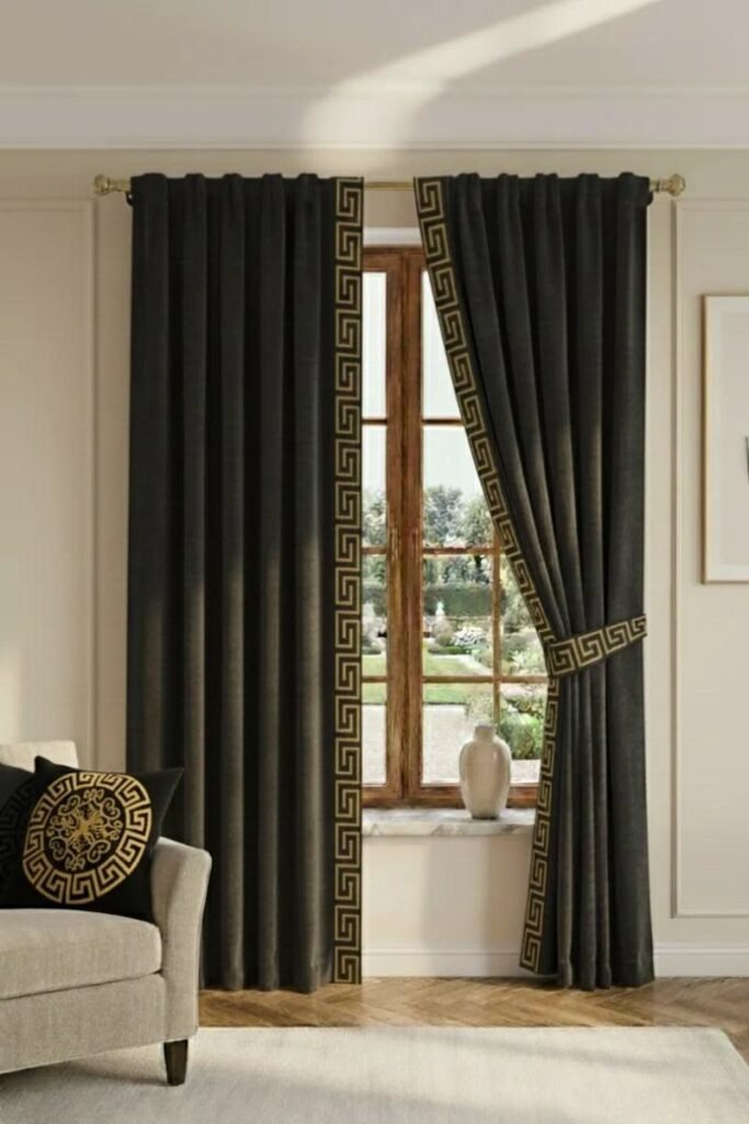 Stylish window curtain idea