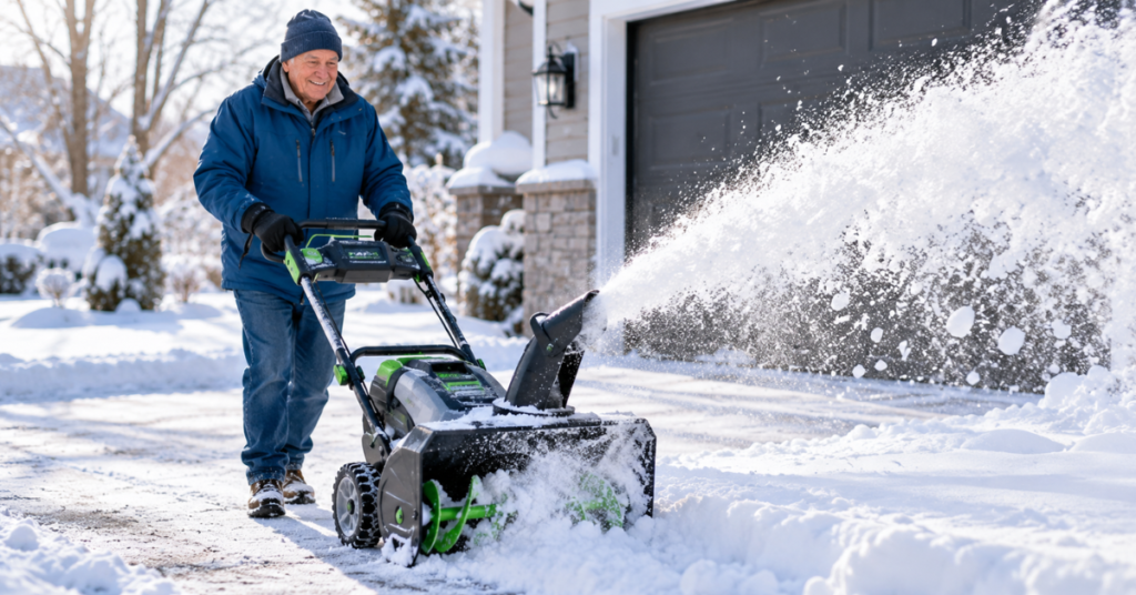 best snow blowers for elderly
